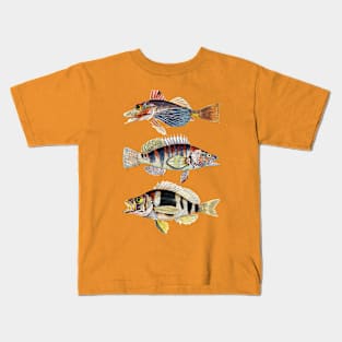 Musical Fish In Harmony Kids T-Shirt